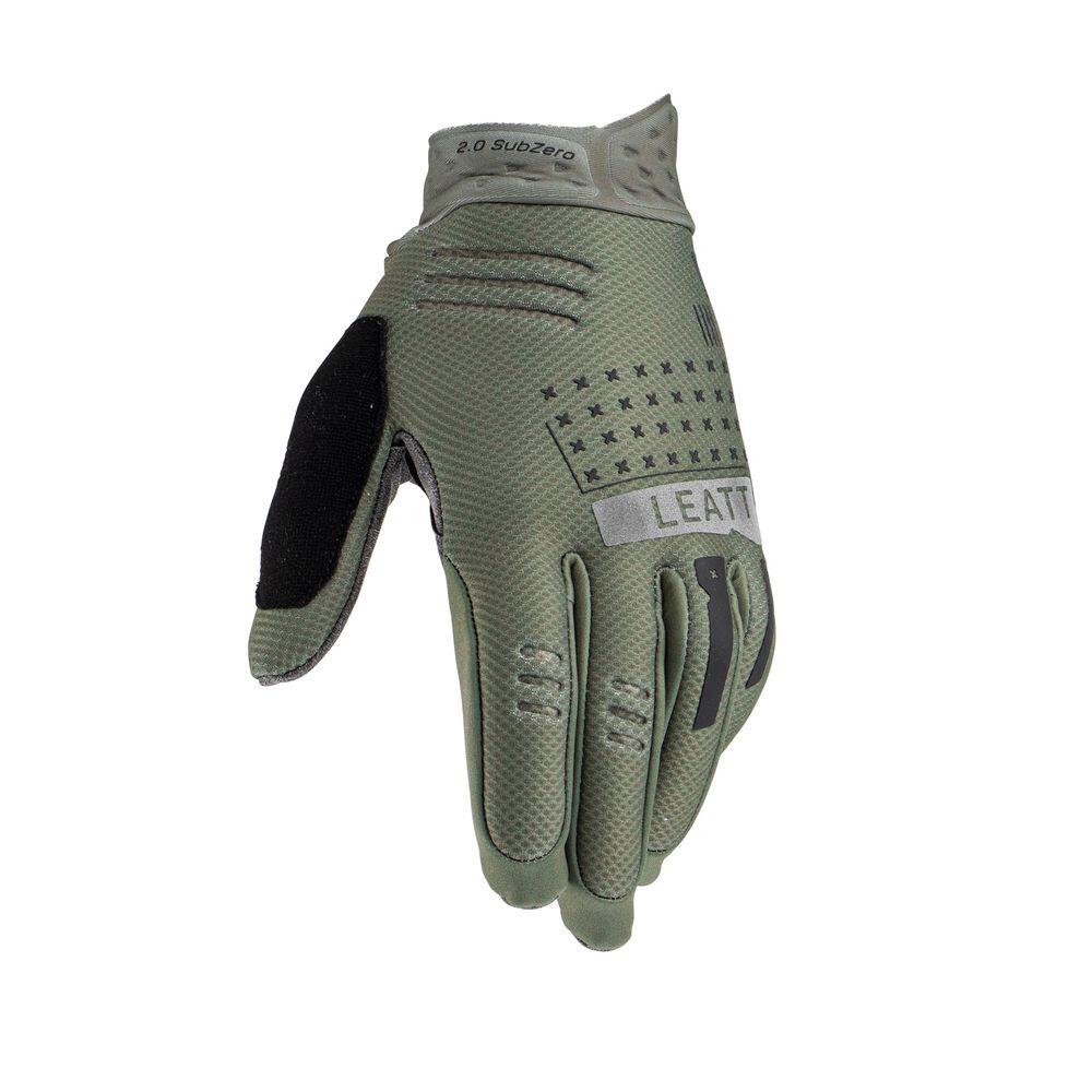 Guanti Ciclismo Uomo MTB 2.0 SubZero Verde 3/7