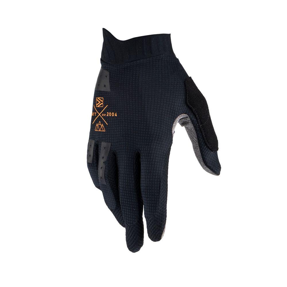 Gants de cyclisme femme VTT 1.0 GRIPR noir 5/7