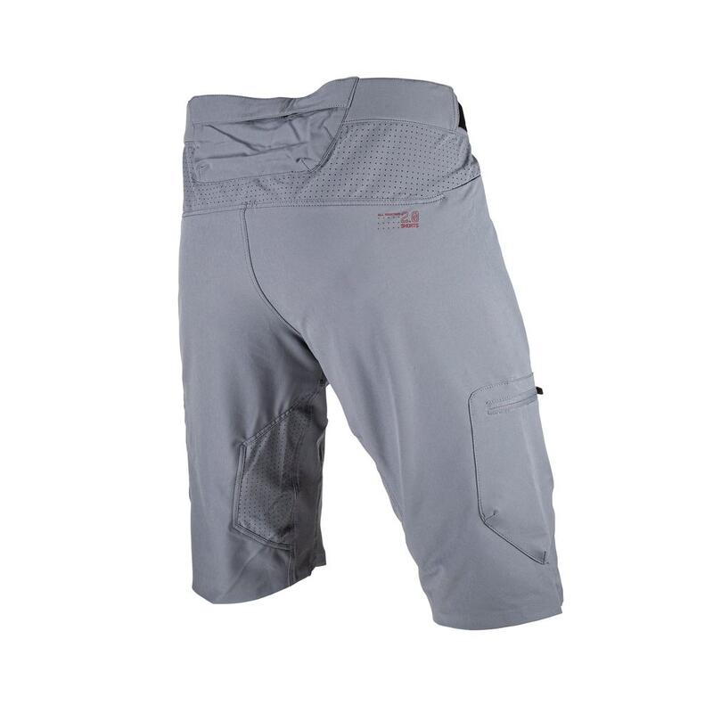 Pantaloncini Ciclismo Uomo MTB 2.0 All Mountain Grigio