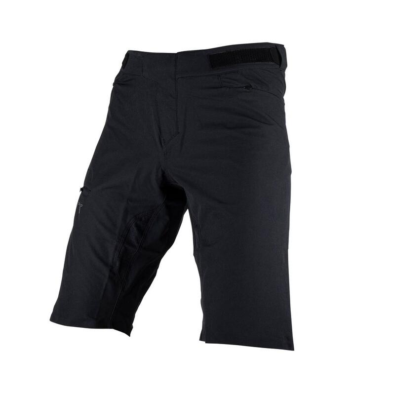 Pantaloncini Ciclismo Uomo MTB 1.0 Trail Nero