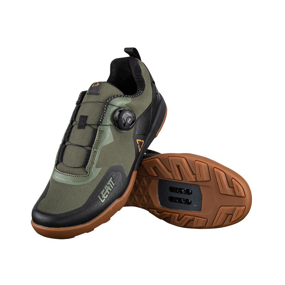 LEATT Scarpe Ciclismo Uomo MTB 6.0 Clip Verde