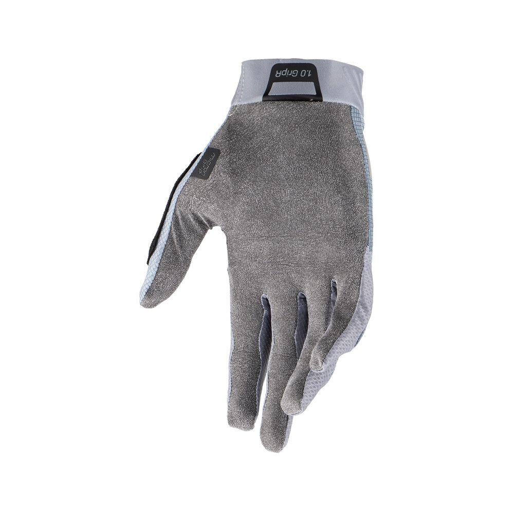 Gants de cyclisme homme VTT 1.0 GRIPR bleu clair 4/7