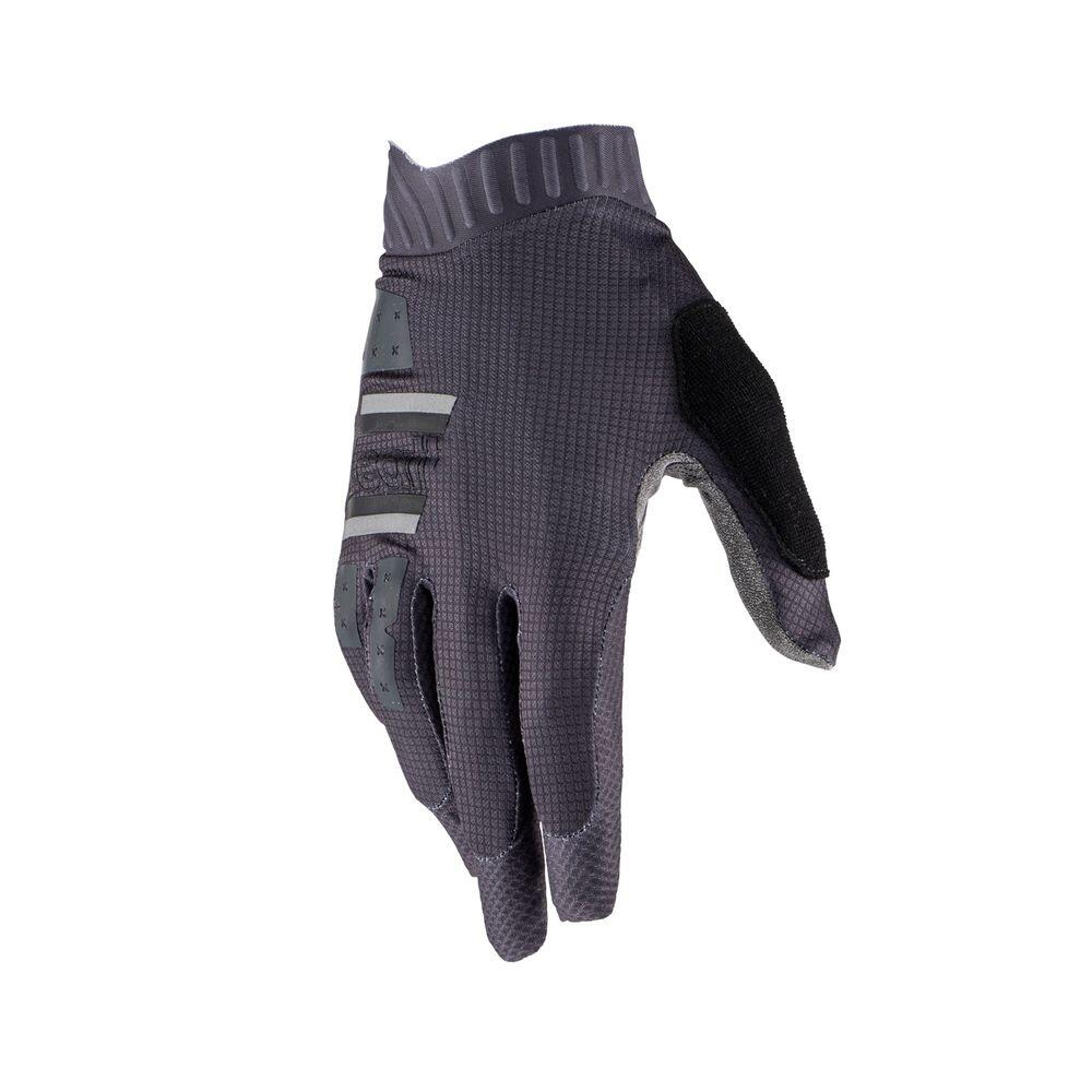 Gants de cyclisme VTT garçon 1.0 GRIPR gris 5/5