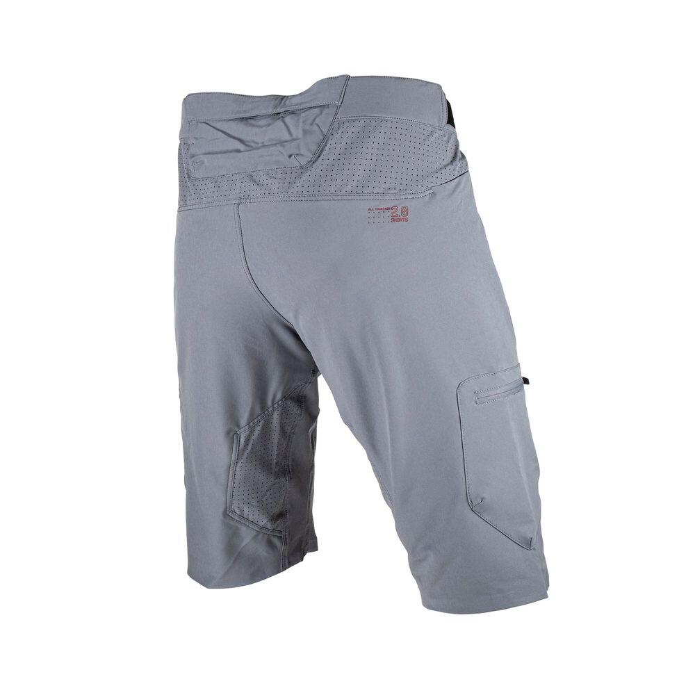 Short de cyclisme VTT 2.0 All Mountain Homme Gris 2/7