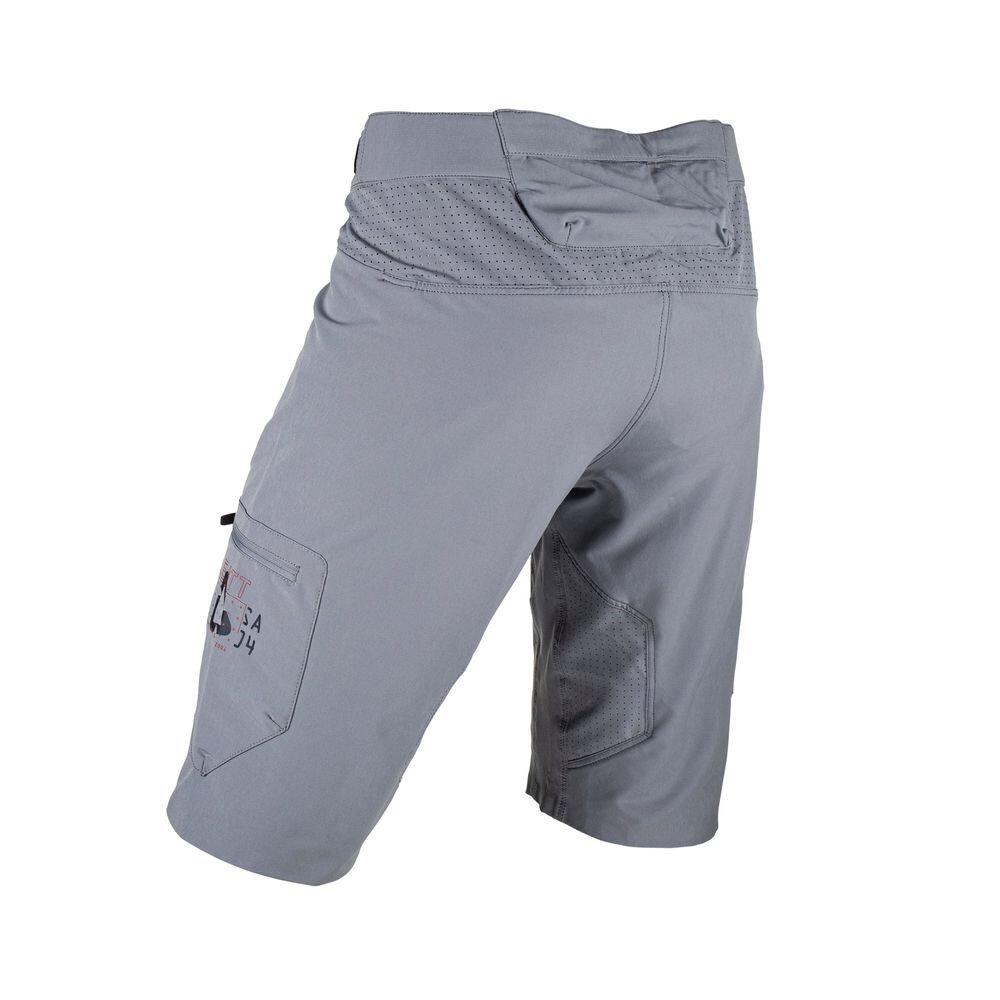 Short de cyclisme VTT 2.0 All Mountain Homme Gris 3/7