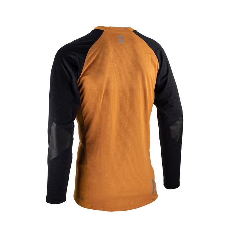 Leatt MTB AllMtn 5.0 Langarmtrikot Schwarz/Orange