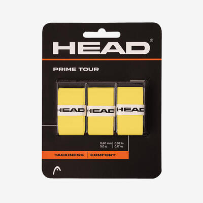 Grip tapes head prime tour overgrips grijs 3-pack