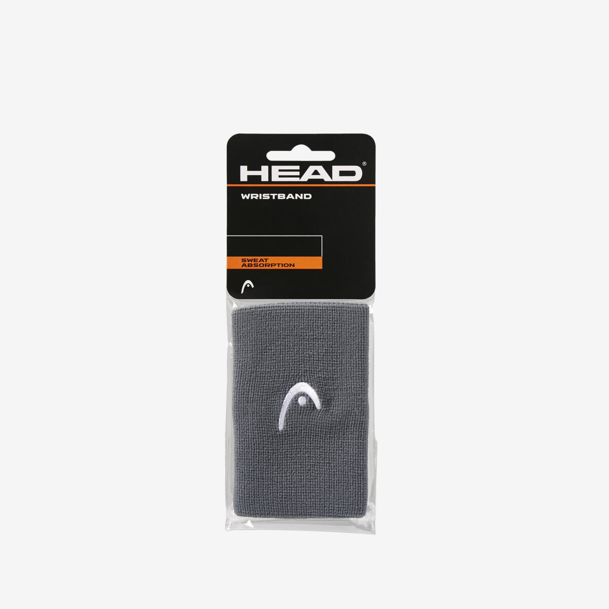 GREY 5-INCH HEAD WRISTBAND
