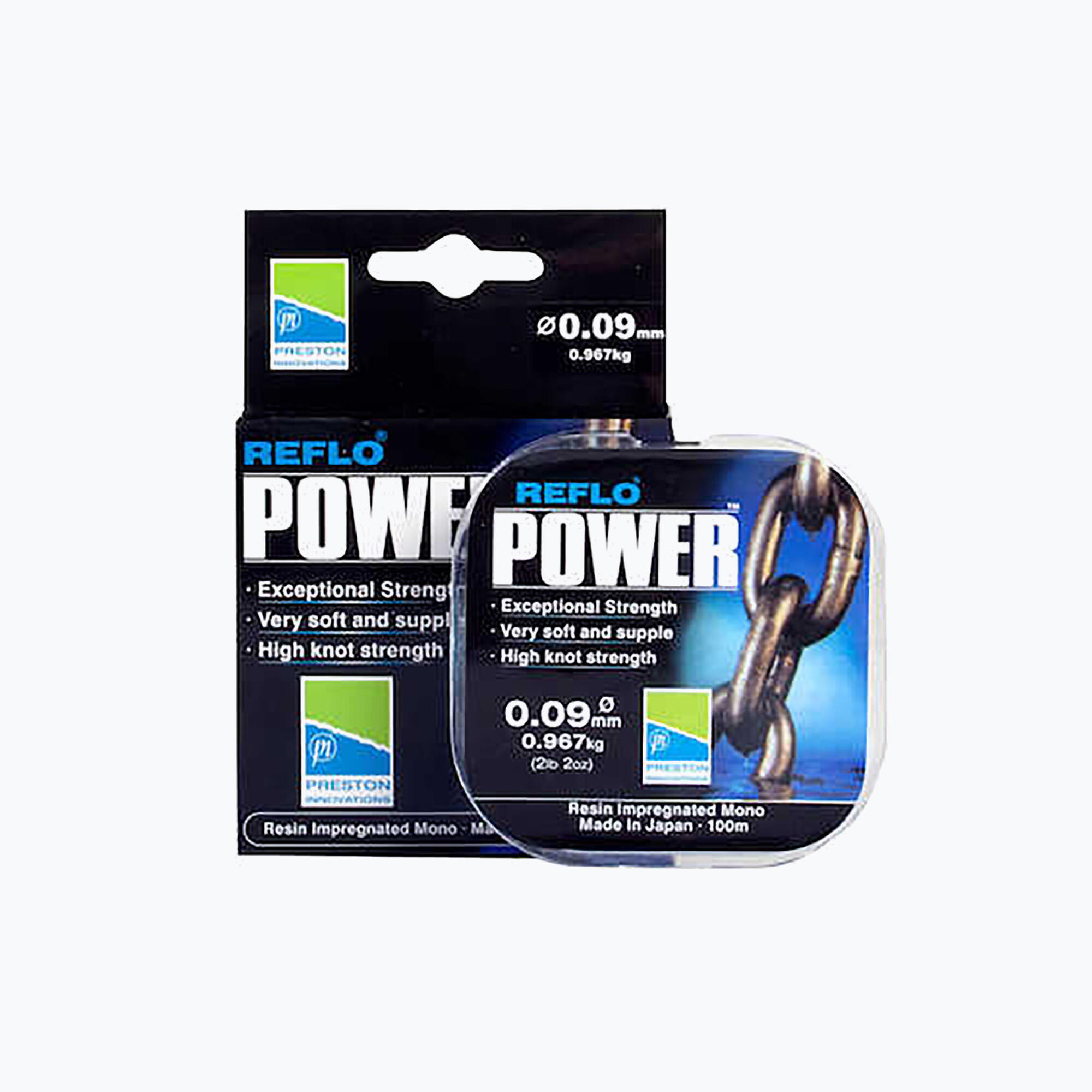 Nylon de pesca Preston reflo power 0 2/2