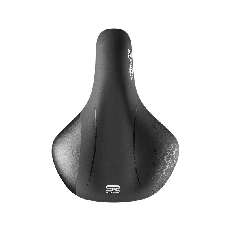 Selle de vélo Froggy 12-16 Pouces - Noir