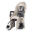 Siège vélo inclinable à l'arrière pour Cadre Guppy Maxi + Beige/Gris