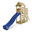 Spielturm Klettergerüst JoyFlyer mit Schaukel & blauer Rutsche