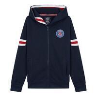 Sweat capuche zippé PSG enfant