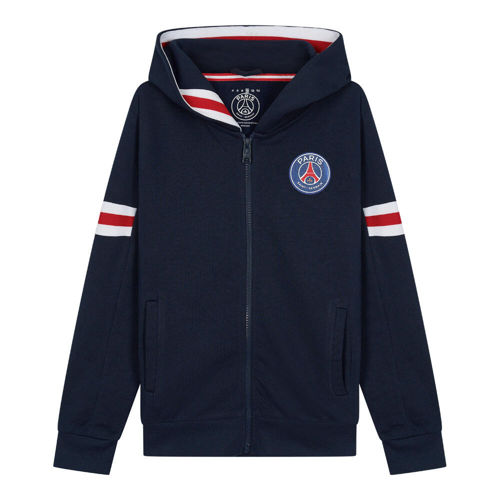 Sweat capuche zippé enfant PSG - Collection officielle PARIS SAINT GERMAIN 6/7
