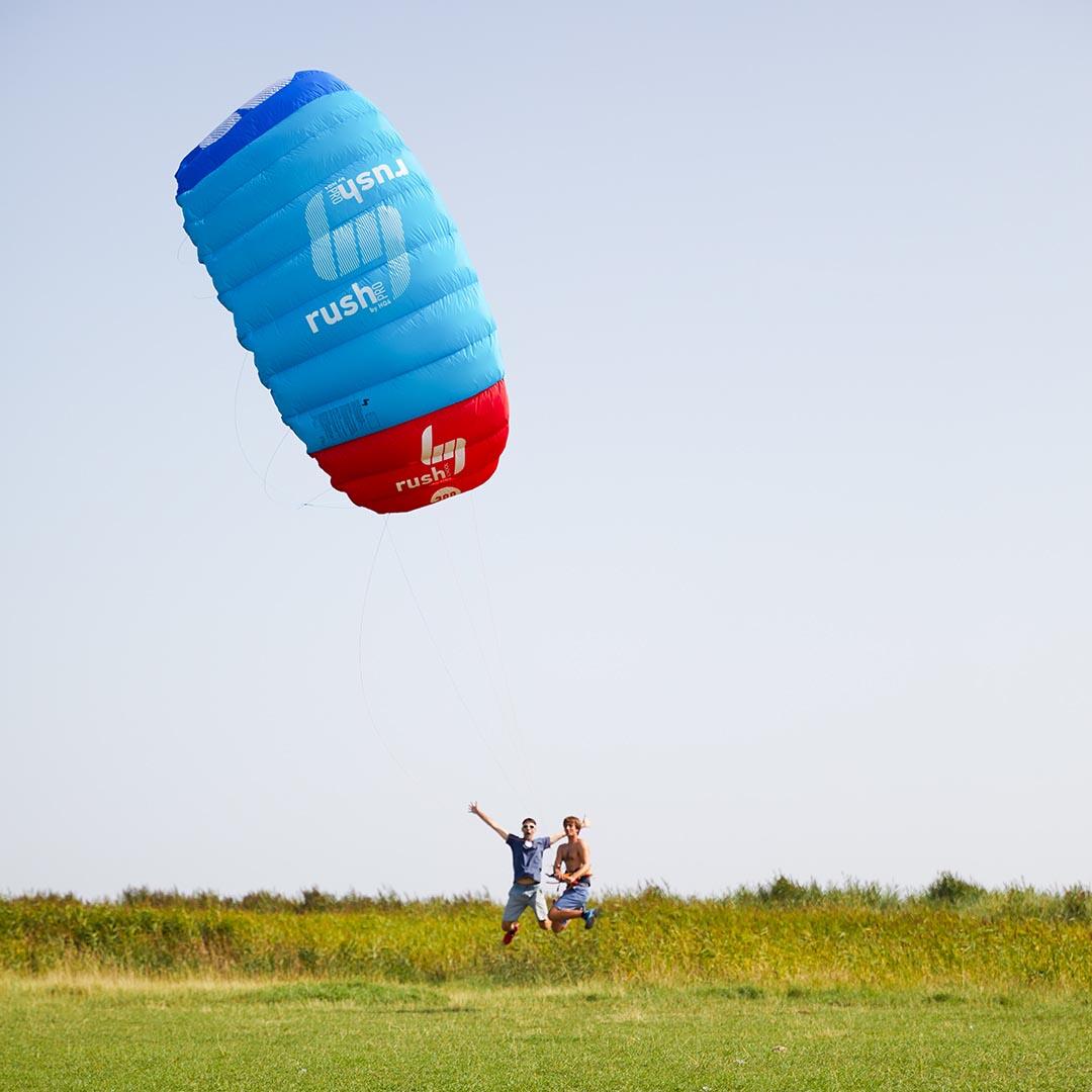 Ala da kitesurf HQ4 Rush Hq4 Pro School Depower 6/7