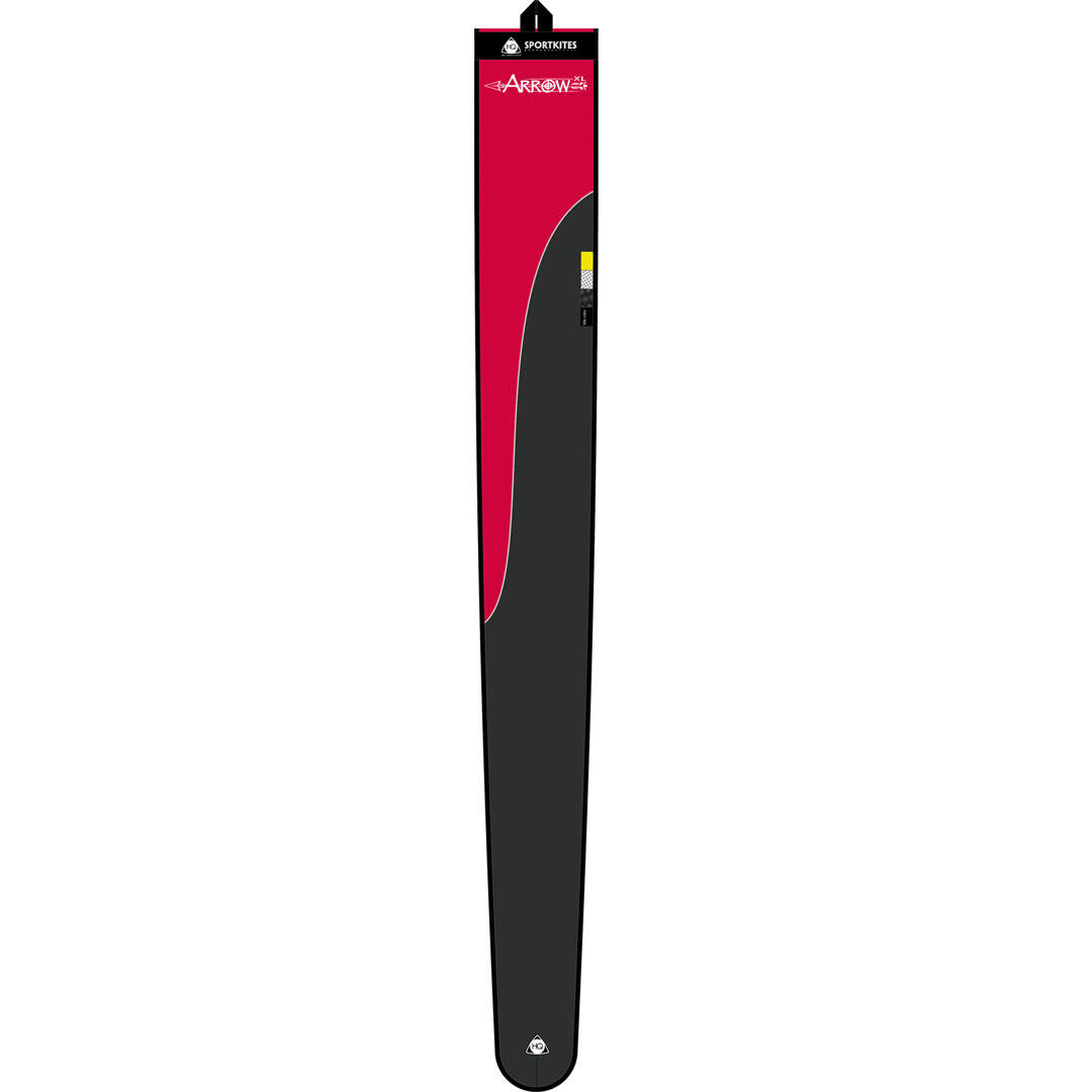 Aquilone acrobatico HQ Arrow XL 117485 Giallo 270 x 120 cm 2/7