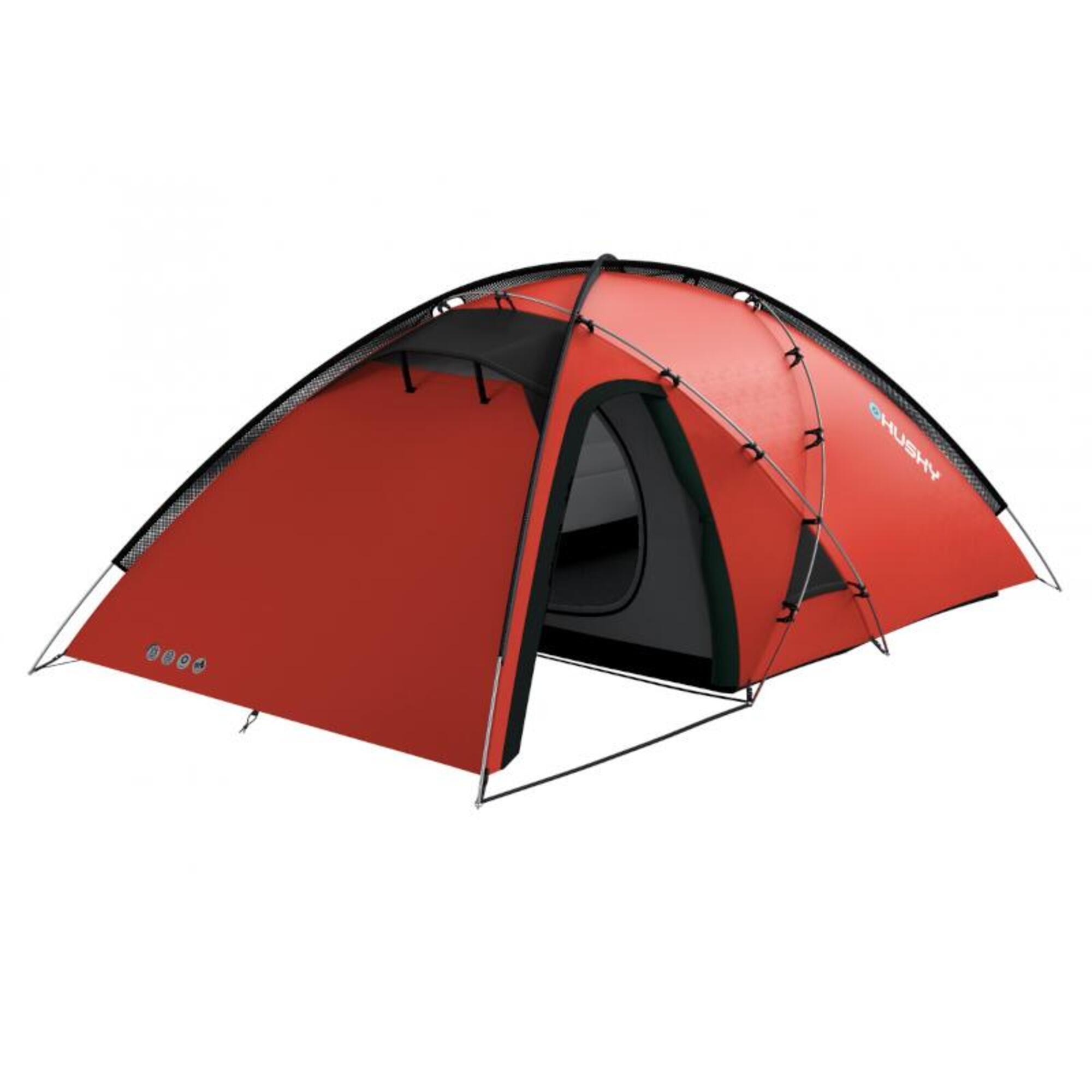 Kampeertent Extreme Felen 3-4 - lichtgewicht tent - 3-4 persoons - Rood