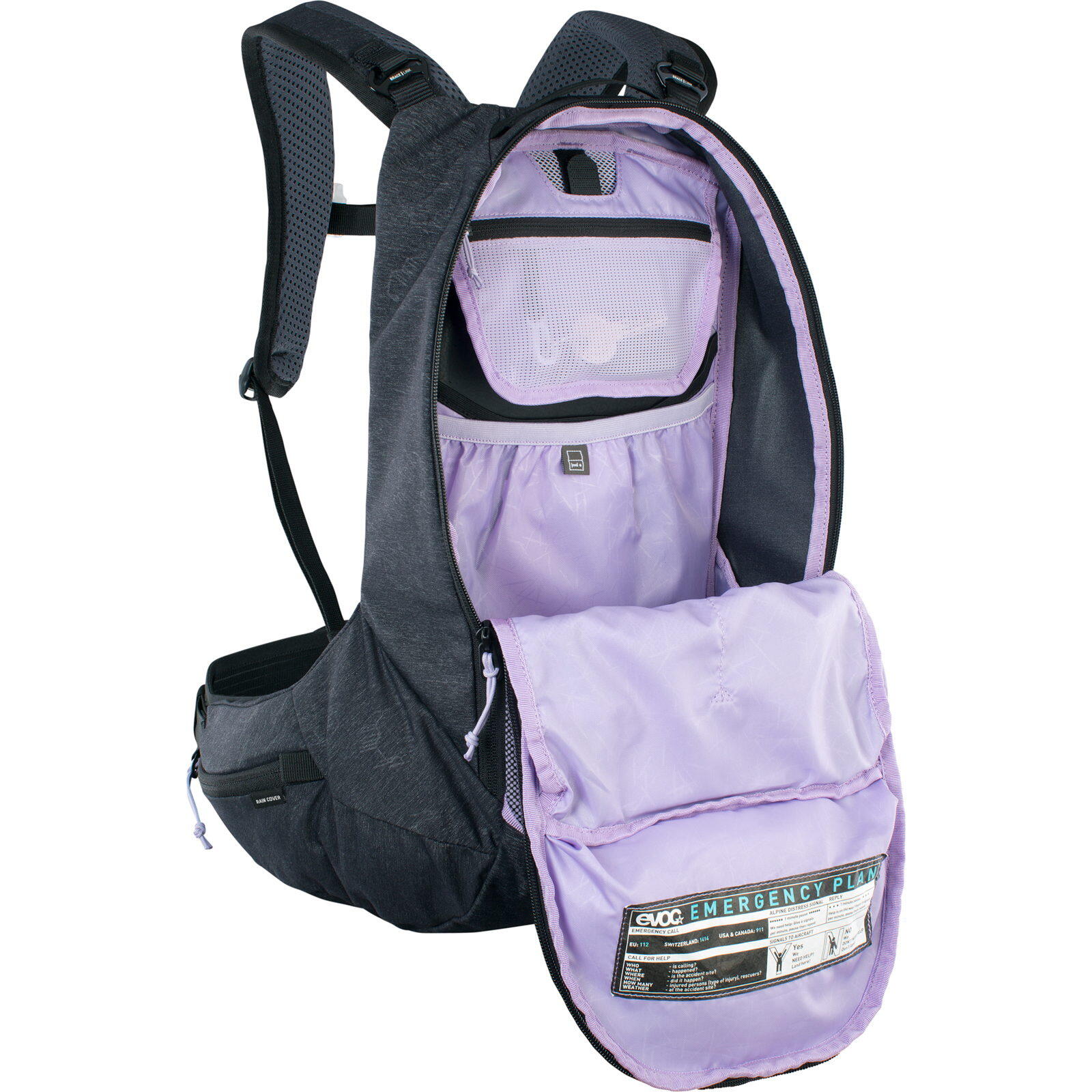 Zaino Evoc Trail Pro SF 12L Grigio Scuro 6/7