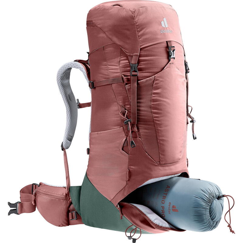 Damen-Trekkingrucksack Aircontact Lite 35+10 SL caspia-ivy