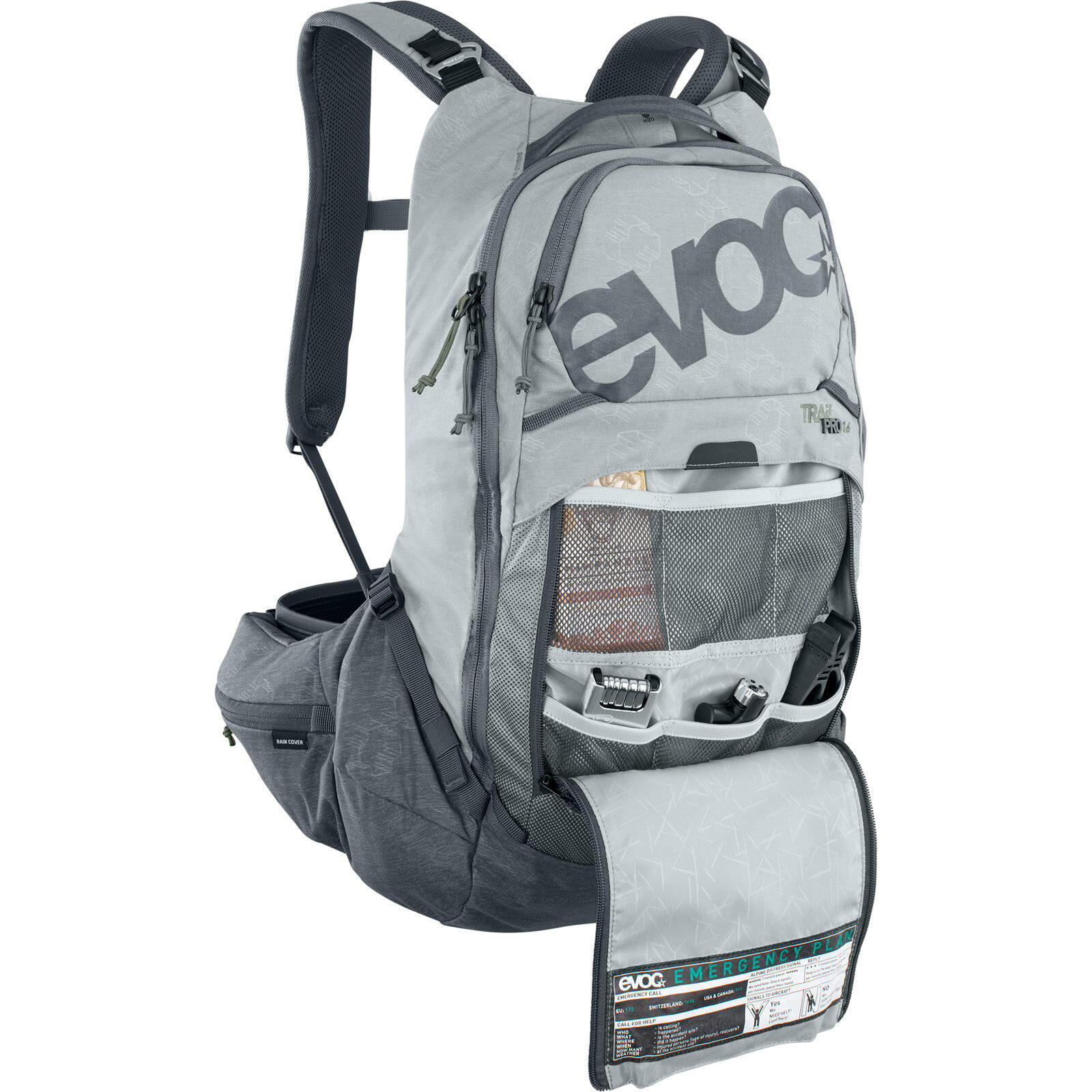 Sac à Dos Evoc Trail Pro 16L Gris 7/7