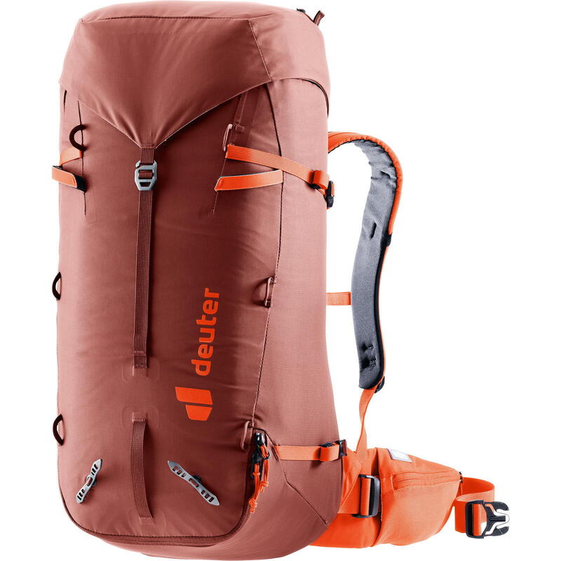 Hochtouren-Rucksack Guide 34+8 redwood-papaya