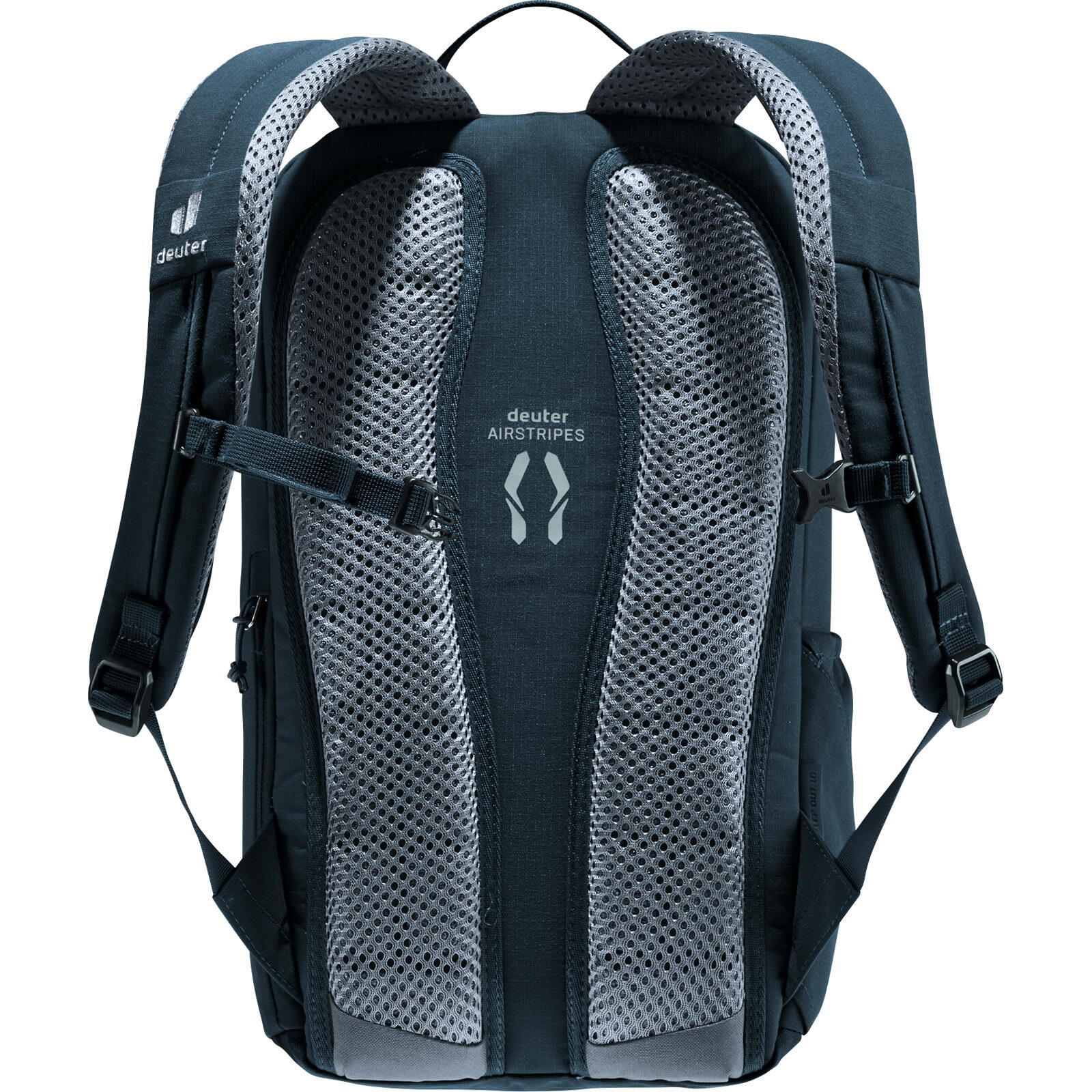 Mochila Deuter Step Out 16 L negra poliéster reciclado Airstripes tablet 2/7