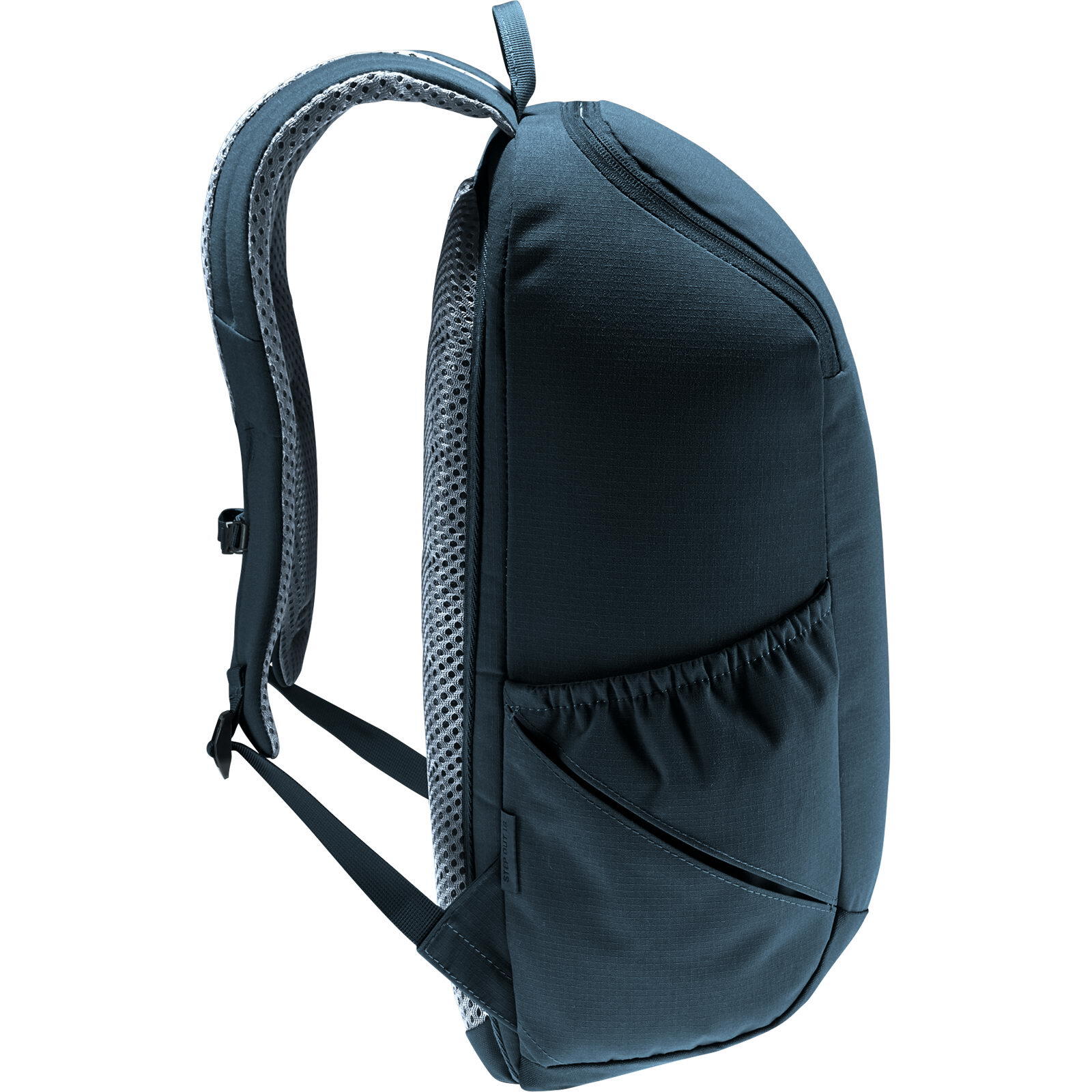 Mochila Deuter Step Out 16 L negra poliéster reciclado Airstripes tablet 3/7