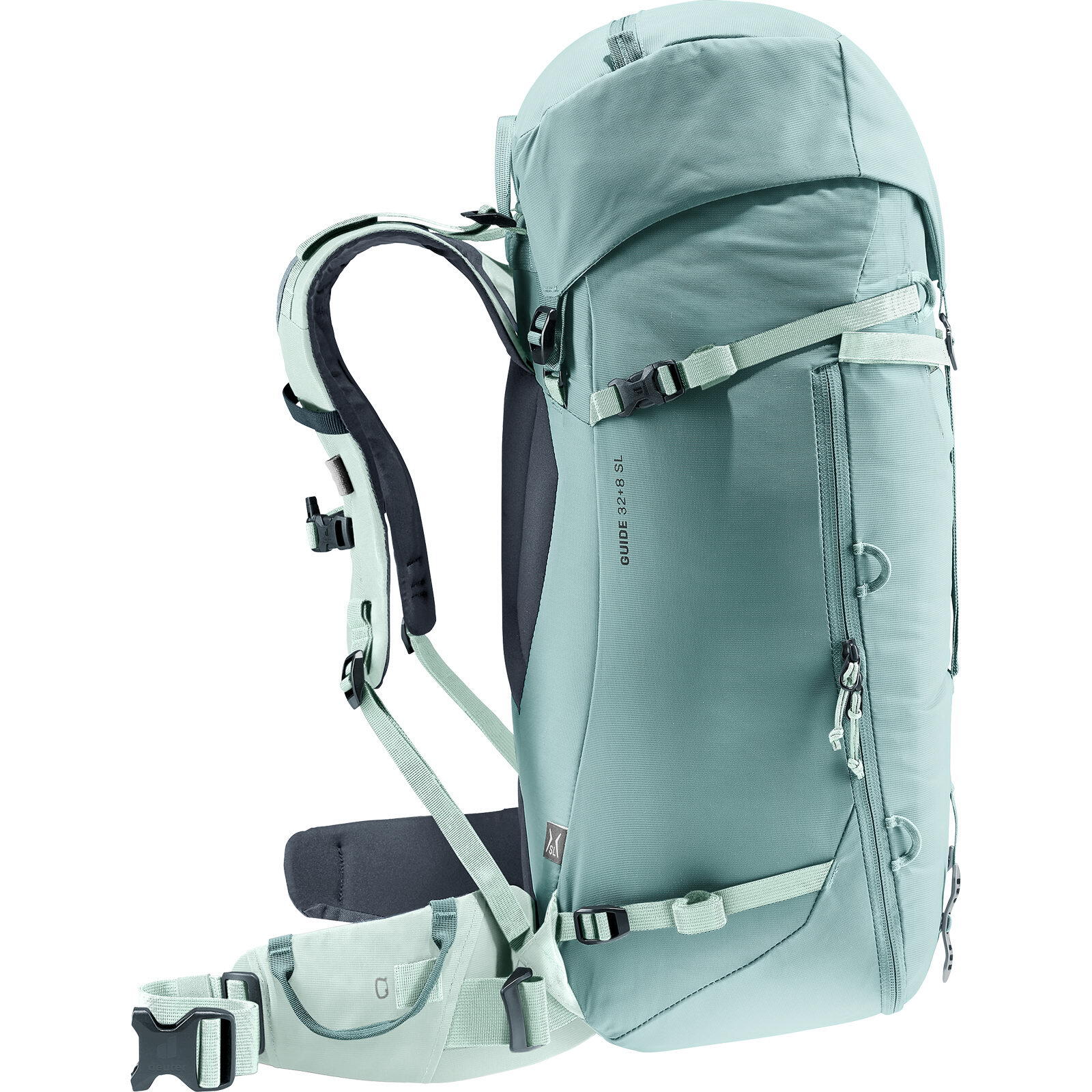 Sac à dos Alpinisme Deuter Guide 32+8 SL femme 32L extensible résistants 3/7