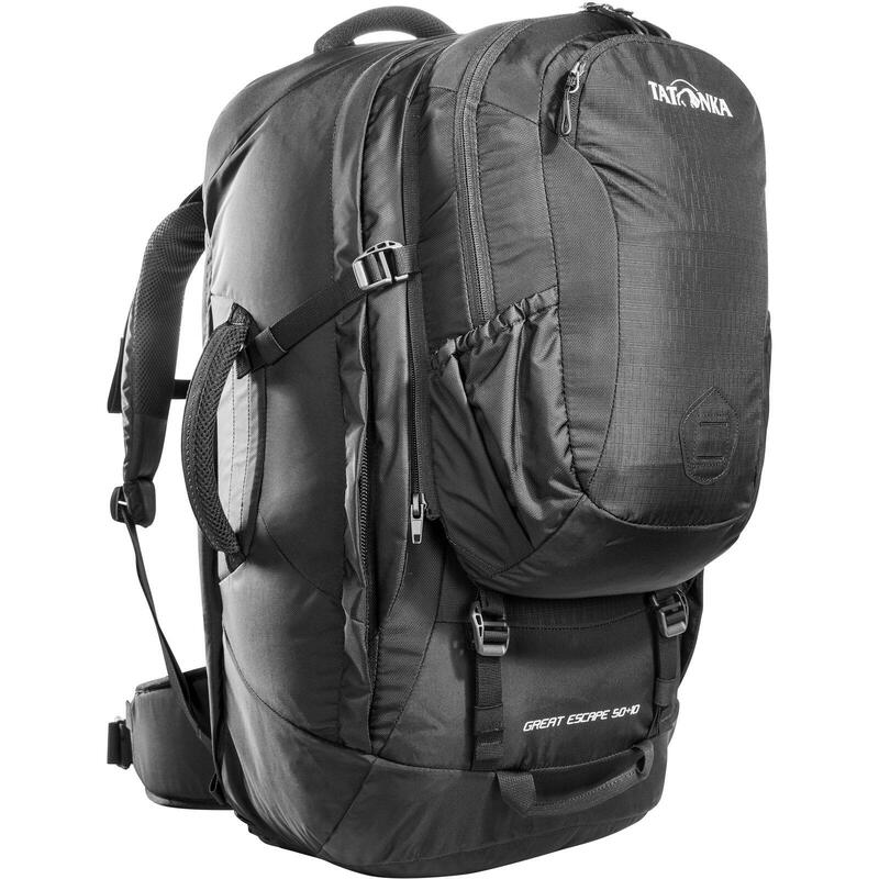 Reise-Rucksack Great Escape 50+10 black