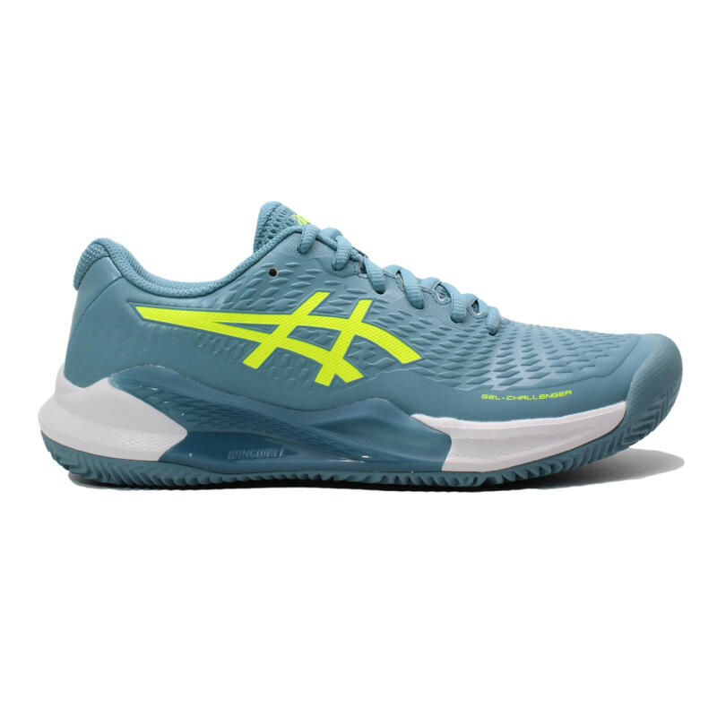 Tenis Y Padel Mujer - ASICS  Gel-Challenger 14 W CLAY - GrisBlue/Yellow
