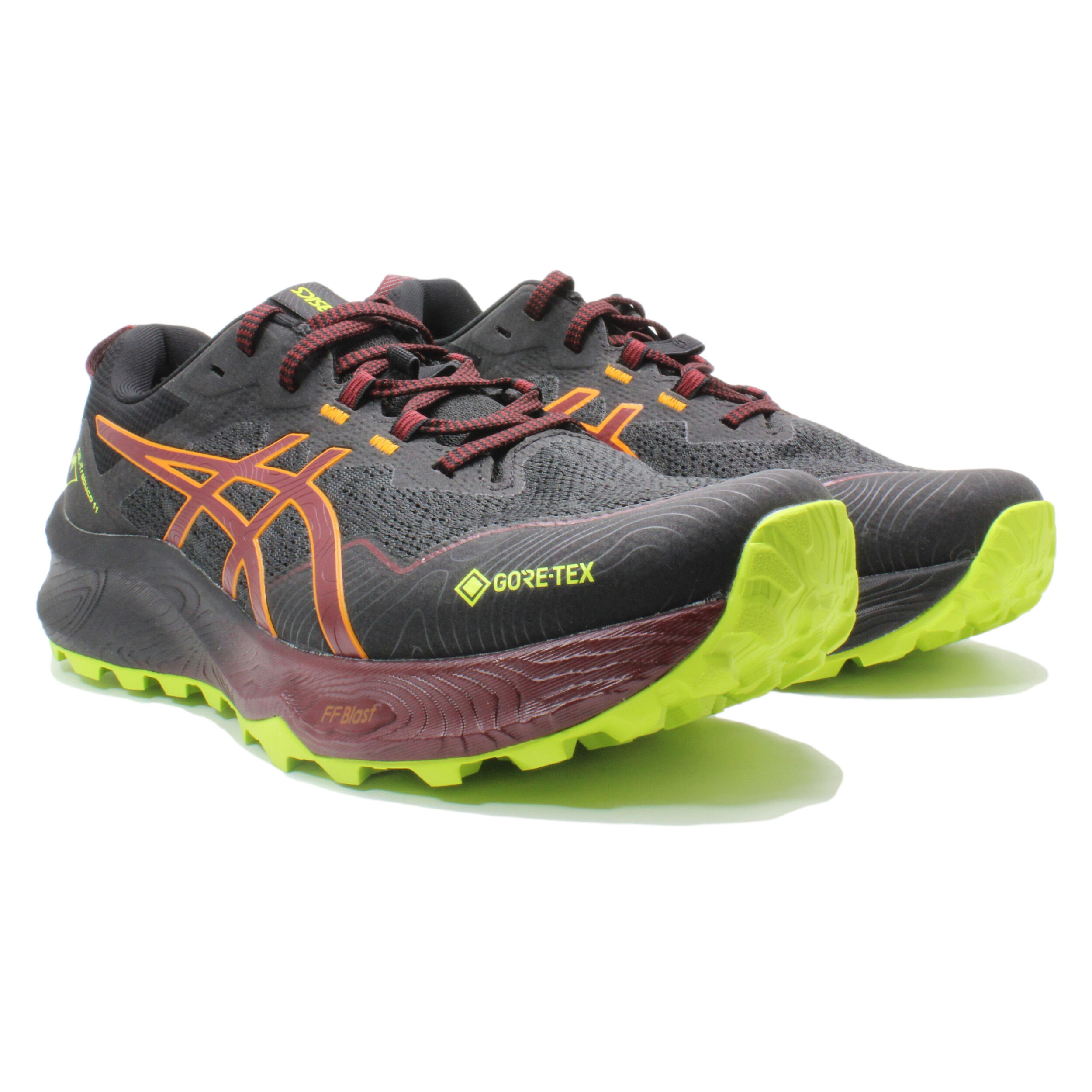 Scarpa da Trail Running Uomo Fujitrabuco 11 G-TX Nero Rosso 4/5