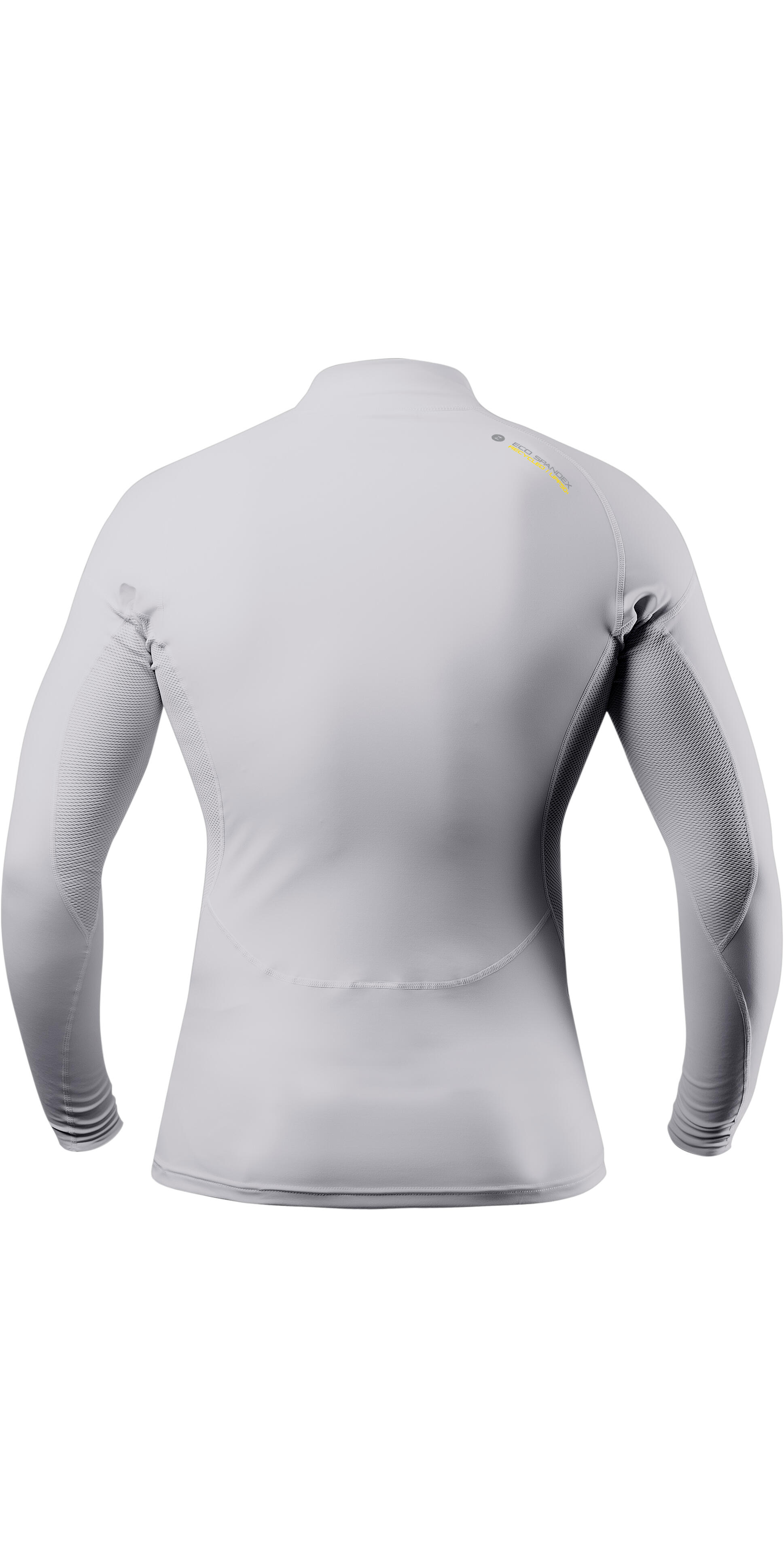 Eco Spandex Long Sleeve Top - Platinum 3/3