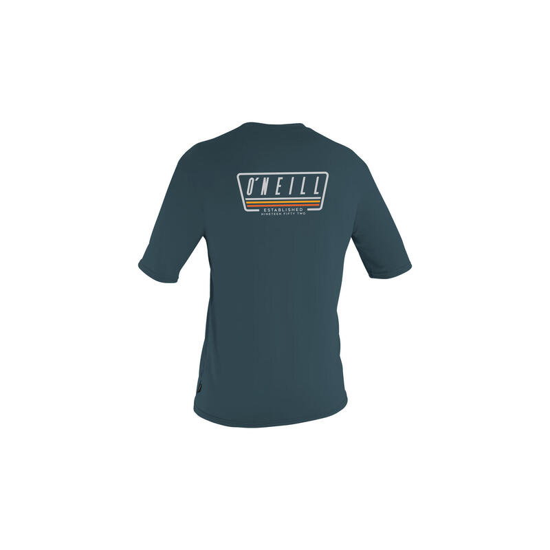 Koszulka UV męska Premium Skins Graphic S/S Sun Shirt Lycra z krótkim rękawem