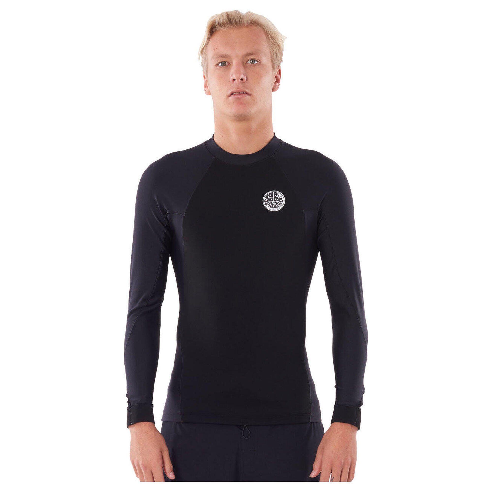 Rip Curl - 2024 Flashbomb Neo Poly Long Sleeve Top - Top Néoprène - Noir - Grand - Decathlon