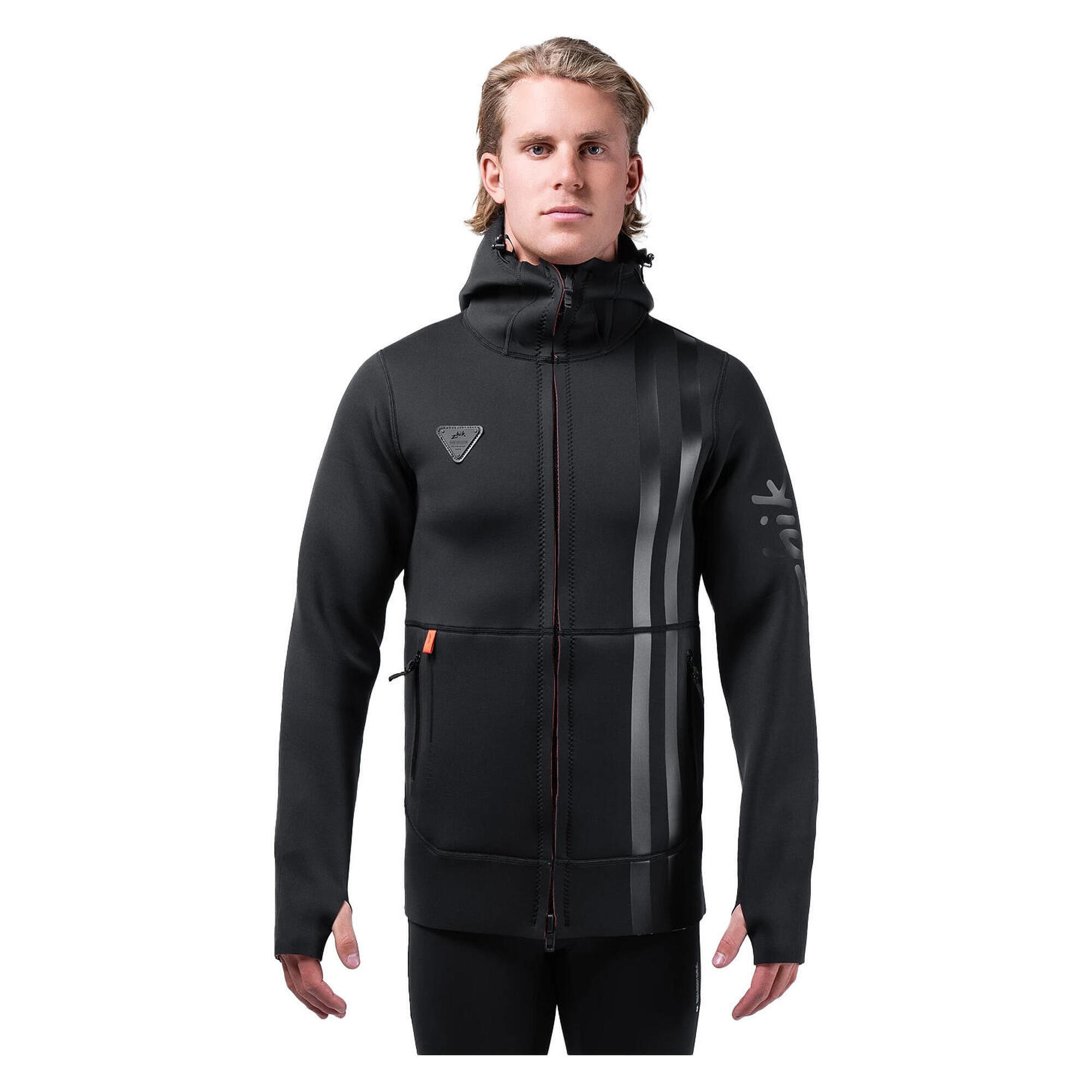 Chaqueta De Neopreno Para Hombre - Negro 1/5