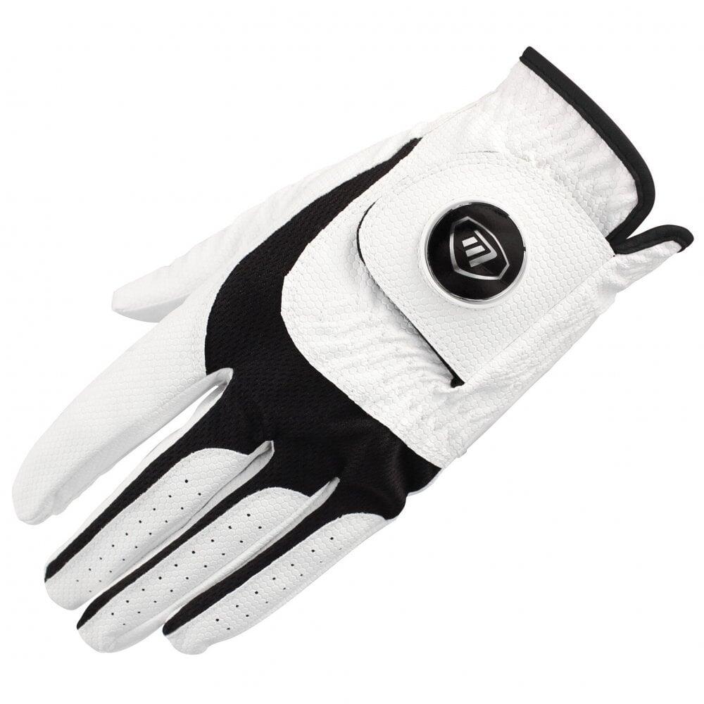 MASTERS GOLF Ladies RX Ultimate Glove with Ballmarker - White
