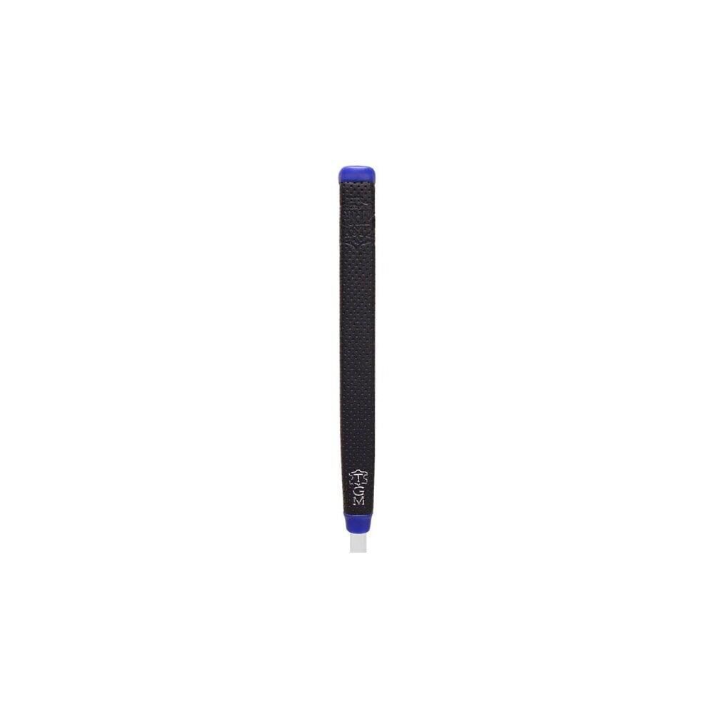 GRIPS GripMaster Master Paddle Leather Putter Grip ? Black/Blue