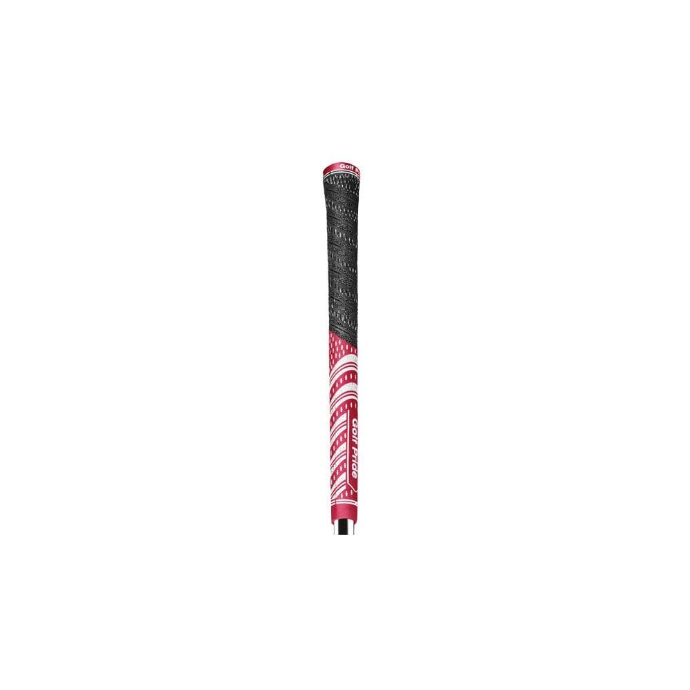 GOLF PRIDE Golf Pride Multicompound Teams Std Grip .60 Dk Red/White RND