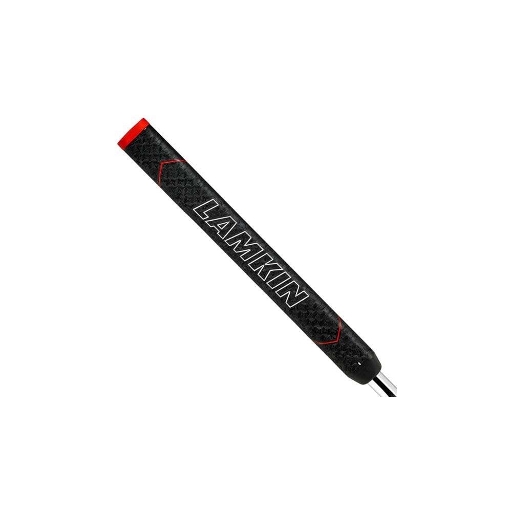 LAMKIN Lamkin Sink Fit Straight Putter Grip - Black/Red