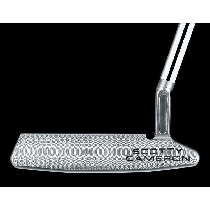 SCOTTY CAMERON SUPER SELECT NEWPORT 2.5 PLUS GOLF PUTTER - SILVER