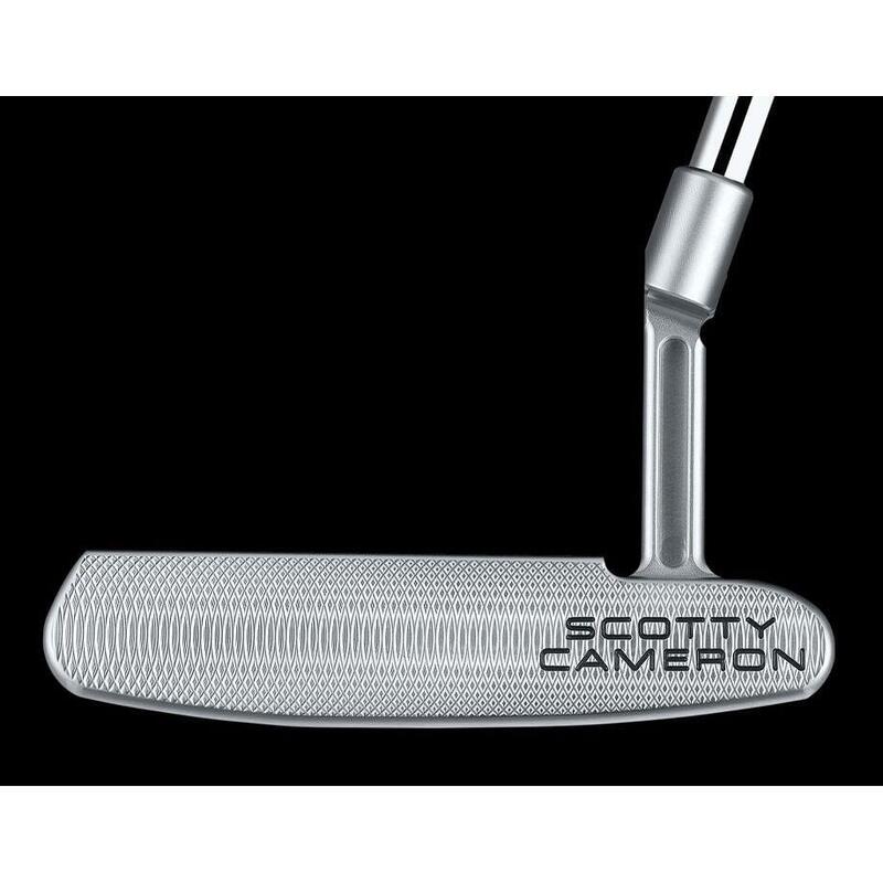 SCOTTY CAMERON SUPER SELECT NEWPORT PLUS GOLF PUTTER - SILVER