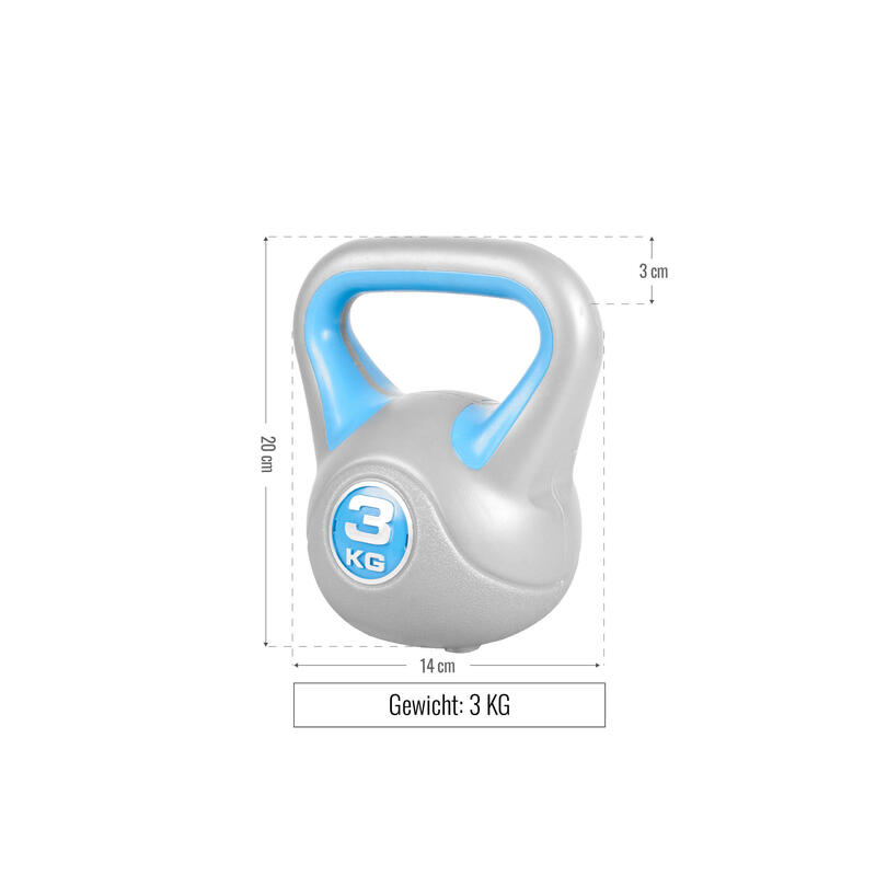 GORILLA SPORTS Kettlebell Stylish