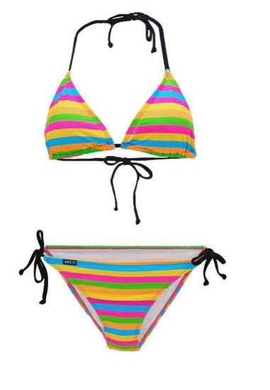 Bikini triángulo BECO Pop Color B-cup multicolor