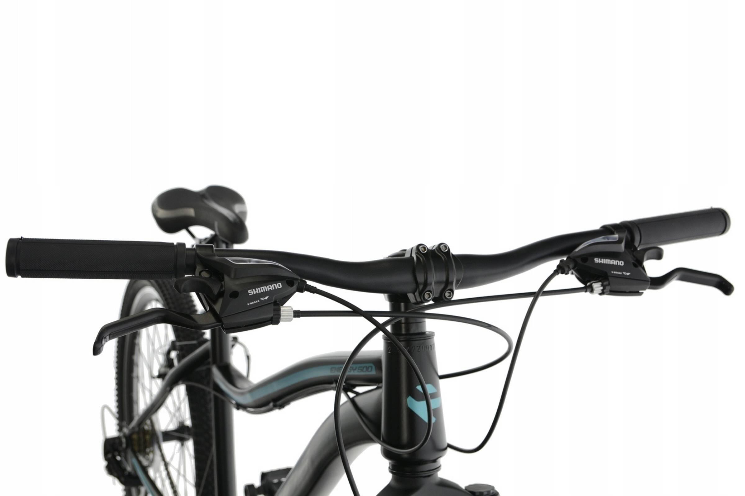 Damenfahrrad Kands Energy 500, 27,5", 166-188 cm, 21 Gänge, Schwarz/Grün 7/7