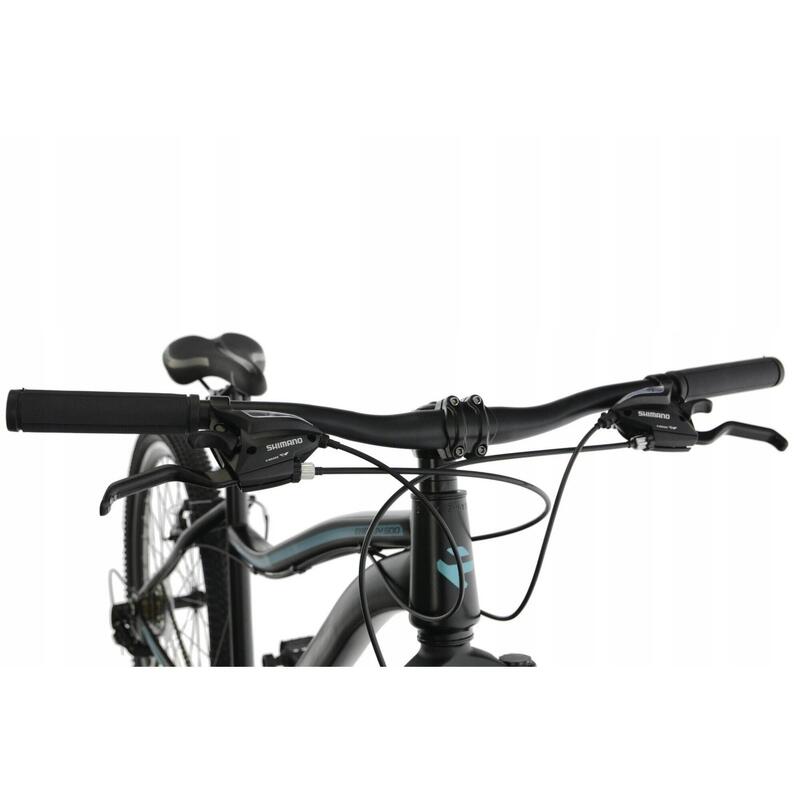 Bicicleta MTB Kands® Energy 500 Dama Roata 26'', Shimano, Negru/Verde