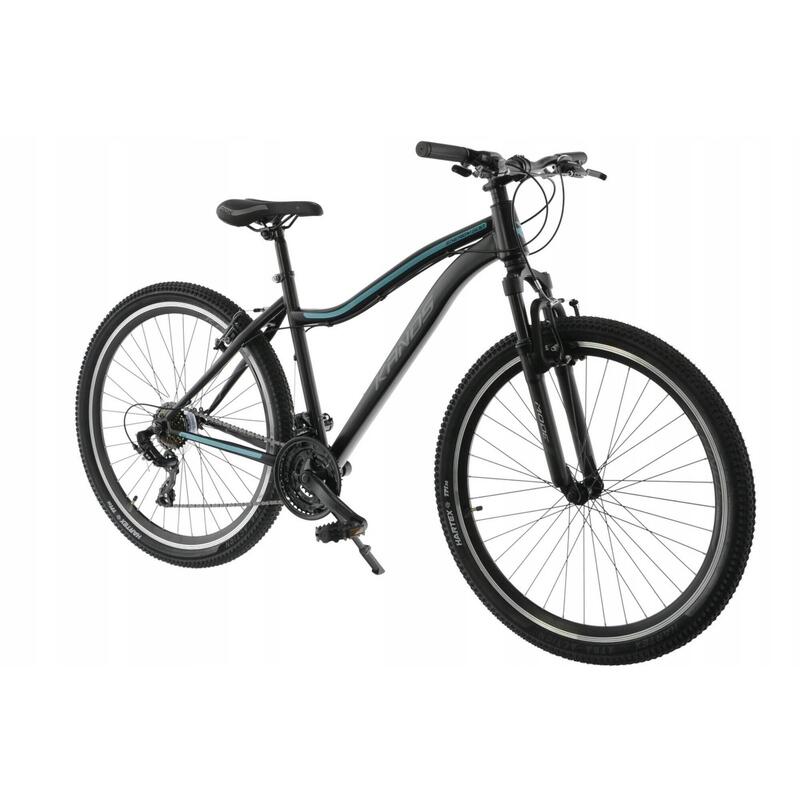 Bicicleta MTB Kands® Energy 500 Dama, Shimano, Roata 26'', Negru/Verde