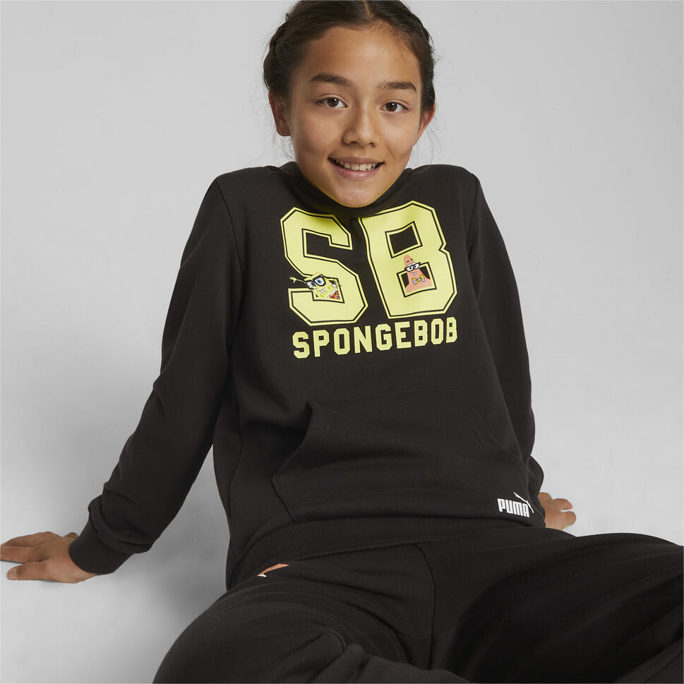 Bluza z kapturem Puma x Spongebob Squarepants, Dzieci