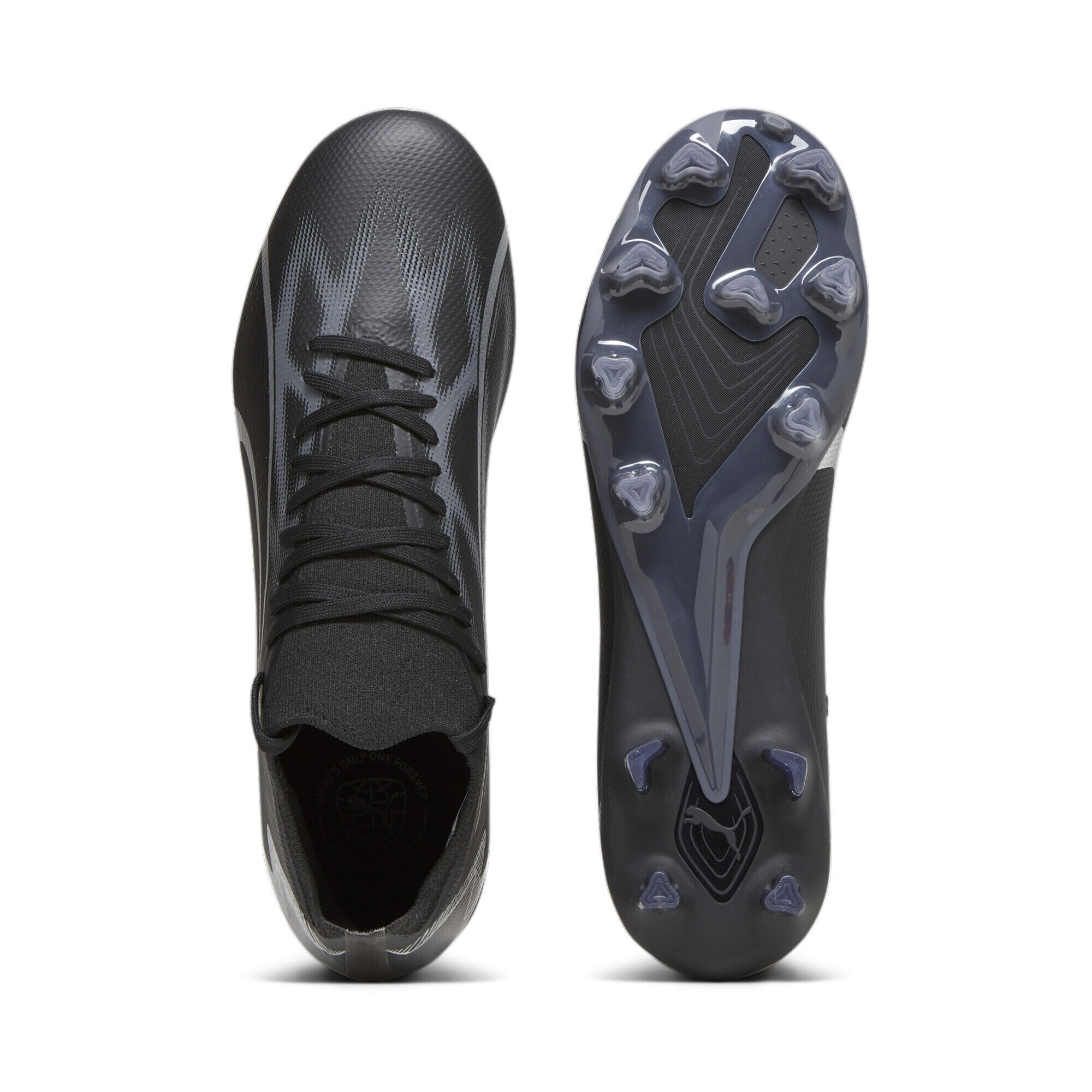 Chaussures de football ULTRA MATCH FG/AG PUMA Black Asphalt Gray 6/7