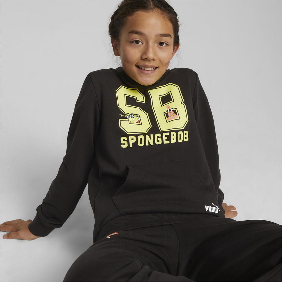 Bluza z kapturem Puma x Spongebob Squarepants, Dzieci