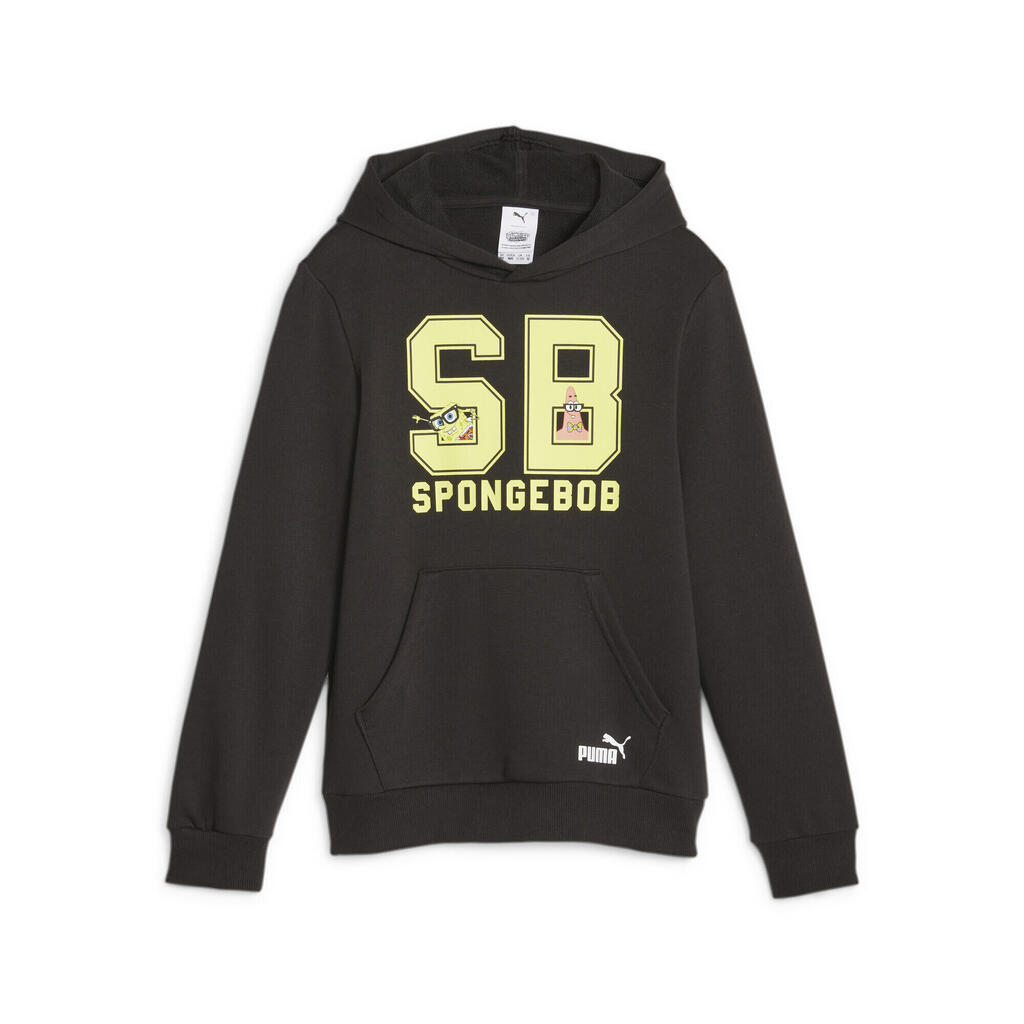 Hood Puma x Spongebob Squarepants, Black, Kids